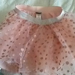 Basic Ed Girls Poka Dot glitter Skirt size10